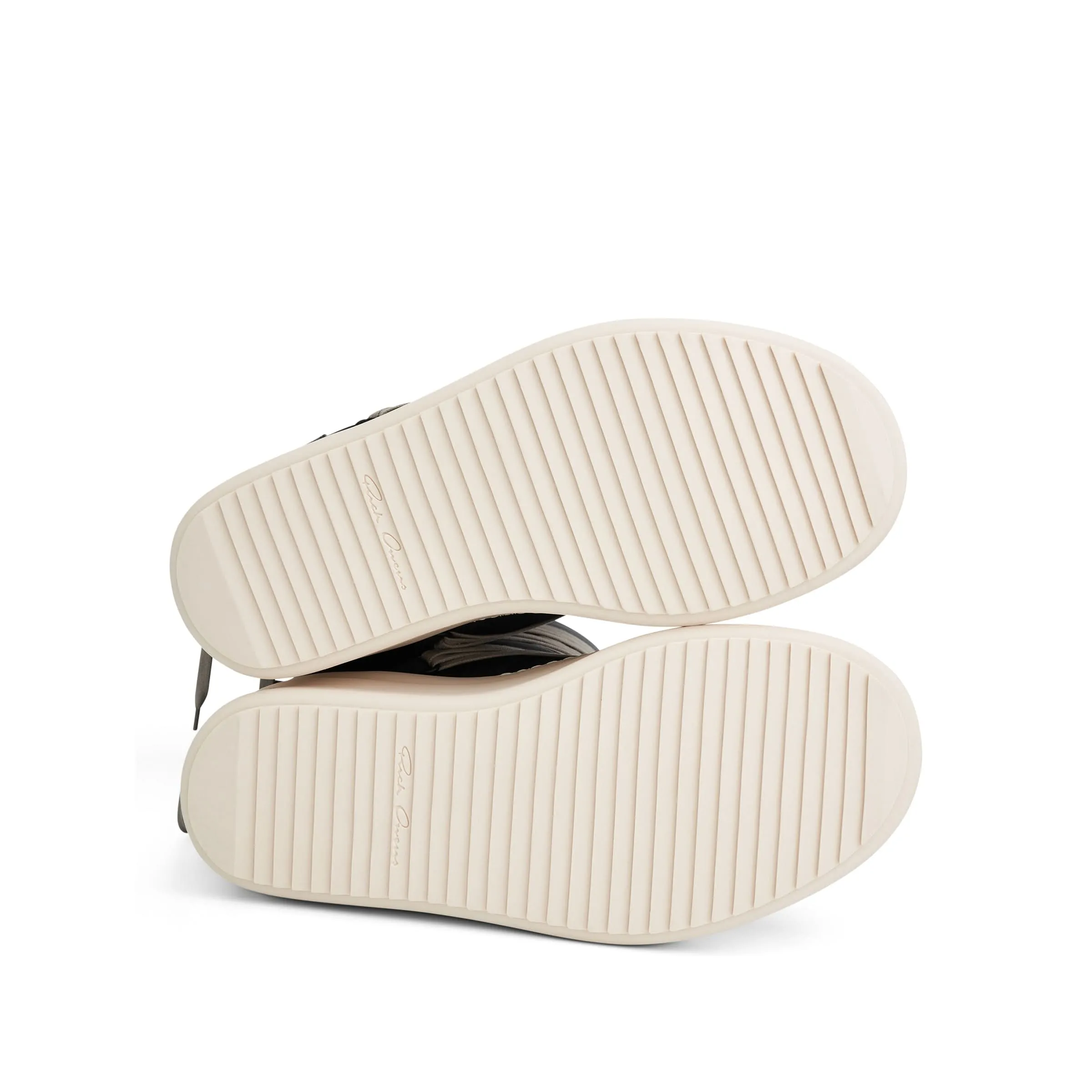 Moncler x Rick Owens Big Rocks Boots in Black Dorothy Leather Ankle Boots