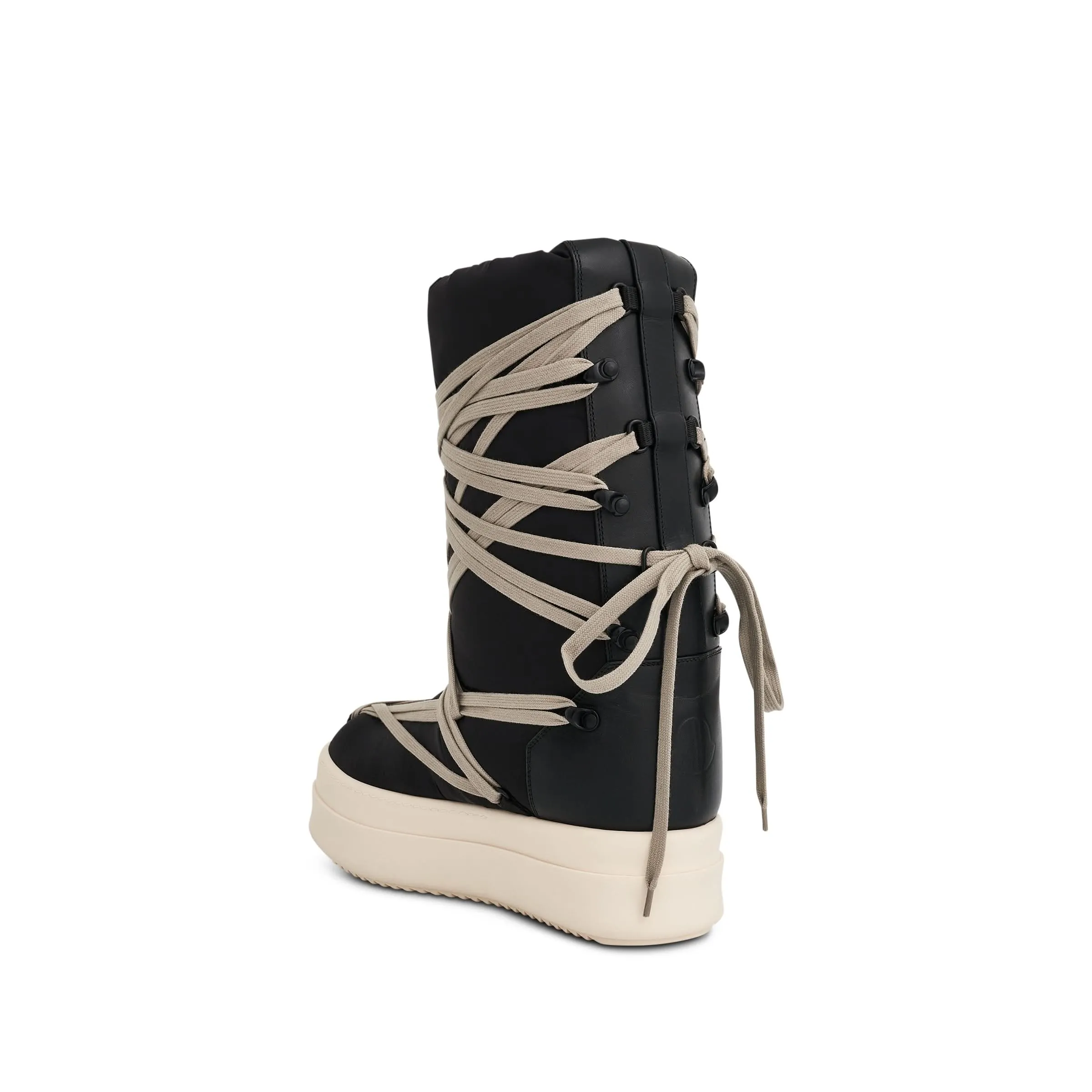 Moncler x Rick Owens Big Rocks Boots in Black Brown Autumn Boots