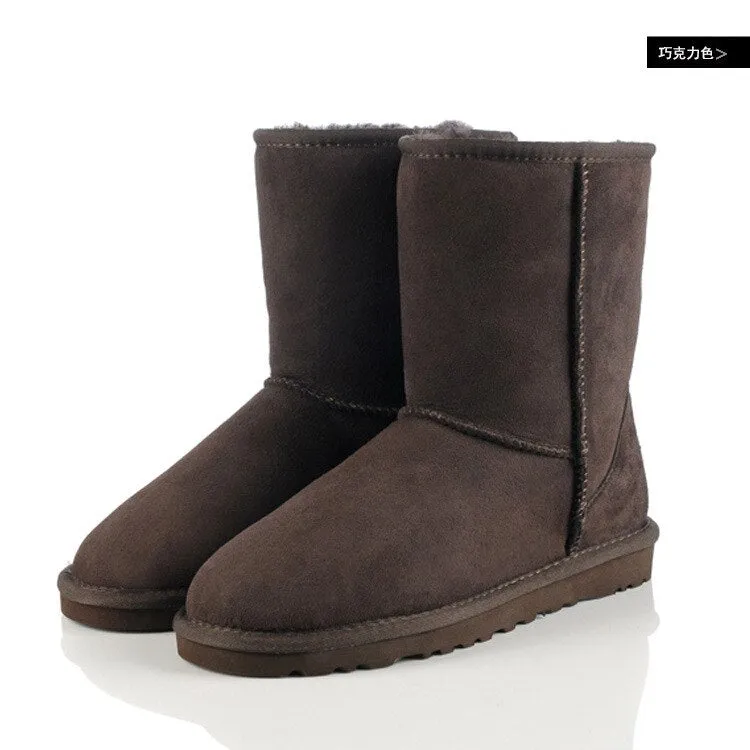 MOOKIAPI - Original 2021 High Quality! Australia Sheepskin Real Fur 100% Wool women shoes  snow boot, Brand  boots With Box Logo Free Shipping Sperry Sts22689 Snow Boot