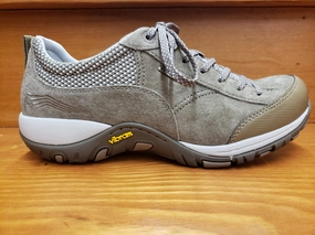 Dansko Paisley Walnut suede leather velcro style all-terrain material