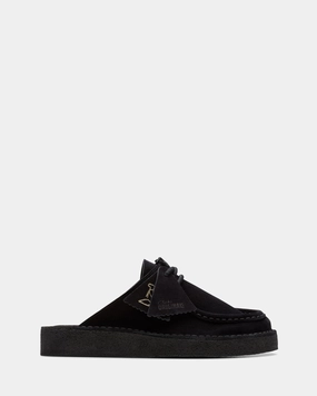 Golf Course Dsrtnomad Mule (w) Black Suede