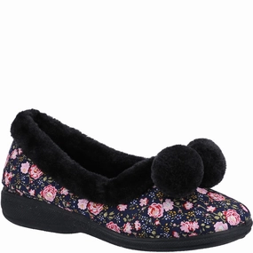 Fleet & Foster Goldfinch Ladies Slipper Comfortable Relax Fit