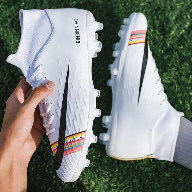 MWY Man High Top Ankle Football Best Soccer Cleats For Support