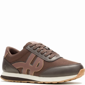 Shock-absorbing heel zones ease repetitive landings Stride Focus Hush Puppies Seventy8 Sneaker