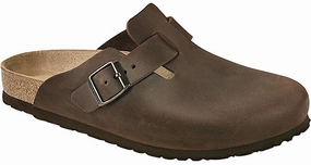Snug fit Birkenstock Boston Habana 860131 (36-42) unisex