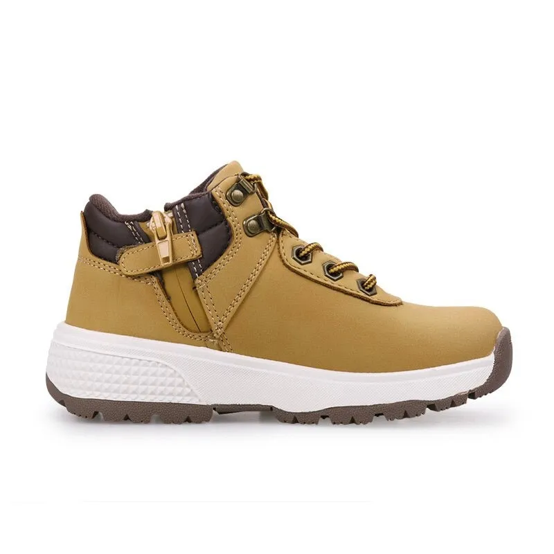 New Arrival Mid-Calf Hiking Fashion Kids Sport Shoes Brand Outdoor Classic Children Casual Sneakers For Boys Size #30-36 Lone Peak All-wthr Mid 2 Hiking Boots