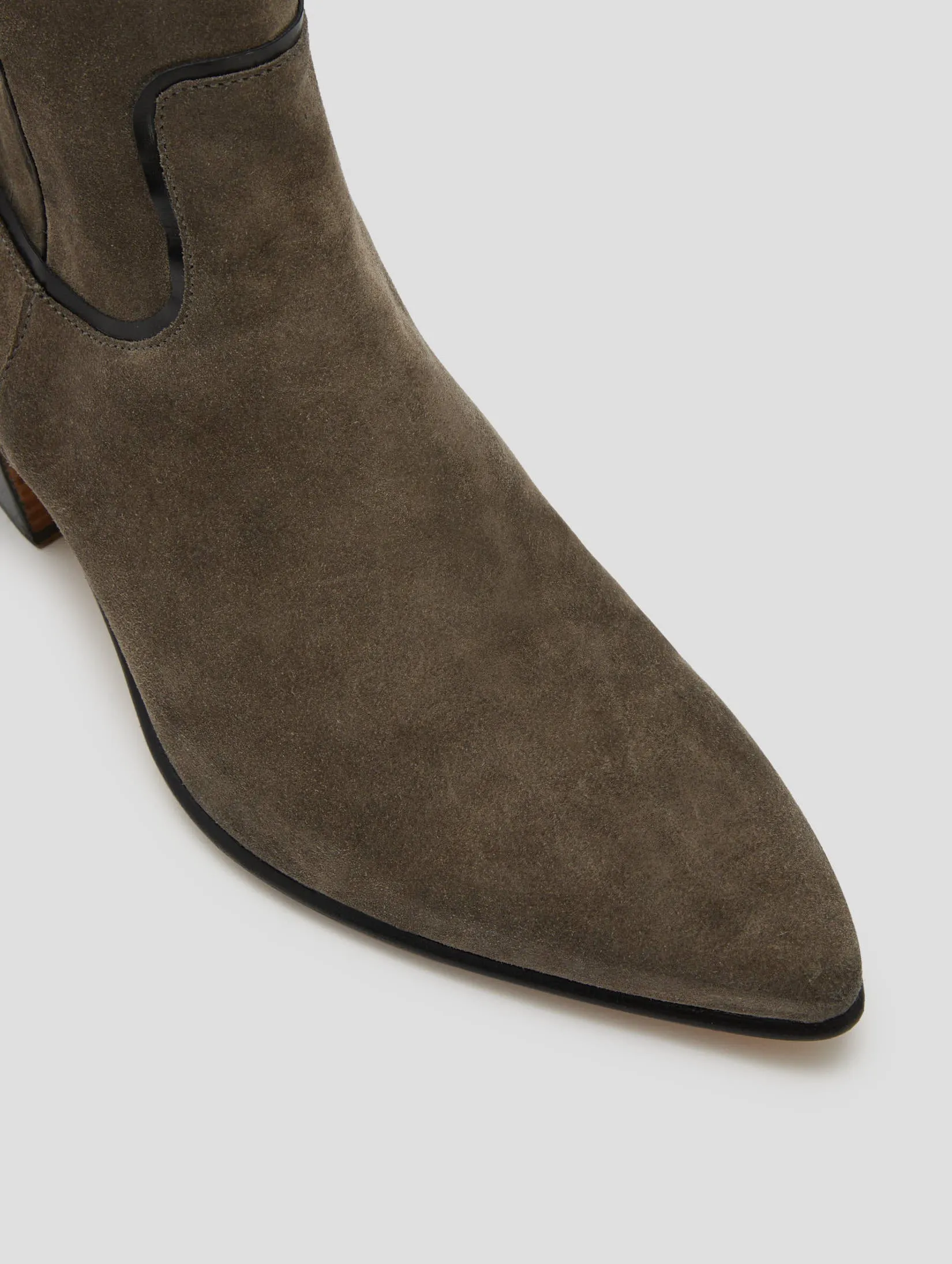 NICO 60MM ARIZONA BOOT IN SMOKE SUEDE Top-rated Hiking Boots