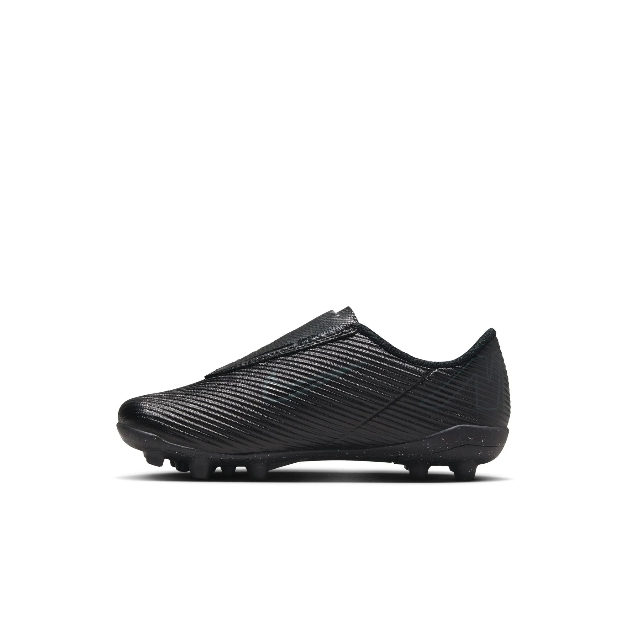 Best Soccer Cleat For Midfielder Nike Junior Mercurial Vapor 16 Club FG/MG Firm Ground/Multi Ground PS (V) Soccer Cleat -  Black/ Black Deep Jungle