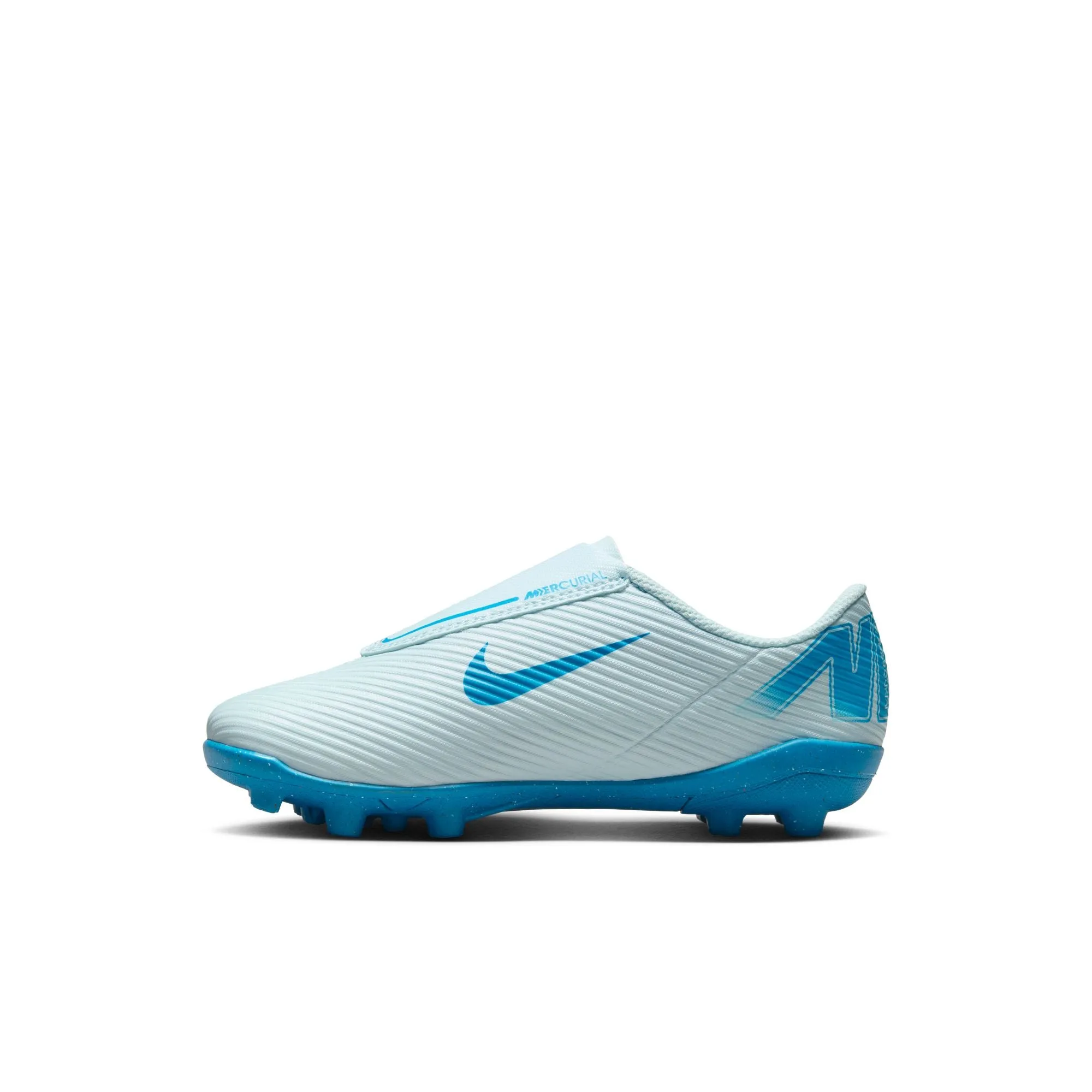 World Cup 2018 Soccer Cleats Nike Junior Mercurial Vapor 16 Club FG/MG Firm Ground/Multi Ground PS (V) Soccer Cleat - Glacier Blue/ Blue Orbit