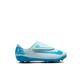 Control Skin Soccer Cleats Nike Junior Mercurial Vapor 16 Club FG/MG Firm Ground/Multi Ground PS (V) Soccer Cleat - Glacier Blue/ Blue Orbit