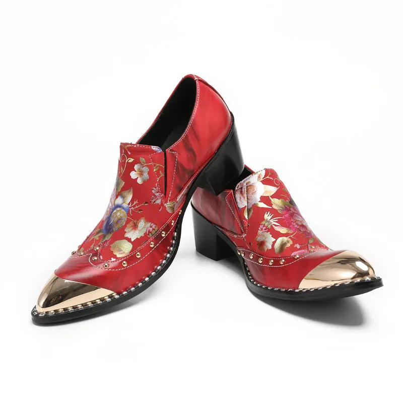 Gold Dress And Shoes Veltoria Luxetex Soar Loafers