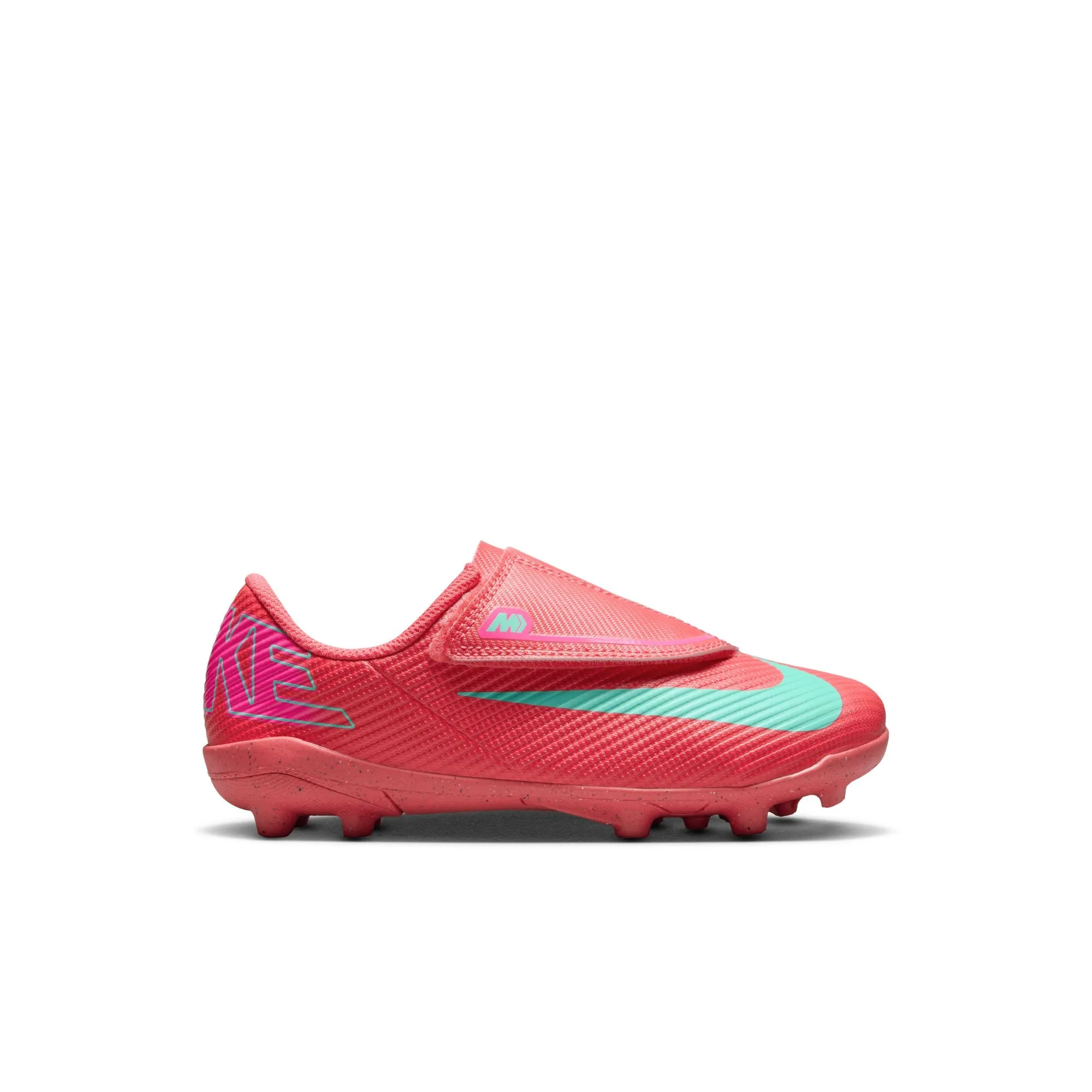 Nike Junior Mercurial Vapor 16 Club MG Multi Ground PS (V) Soccer Shoes- Ember Glow/Aurora Green F50 Elite Mid Fg Soccer Cleats