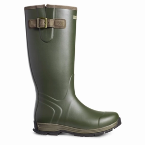 Ariat Burford Insulated Rubber Wellington Olive Night Slip Resistant Wear