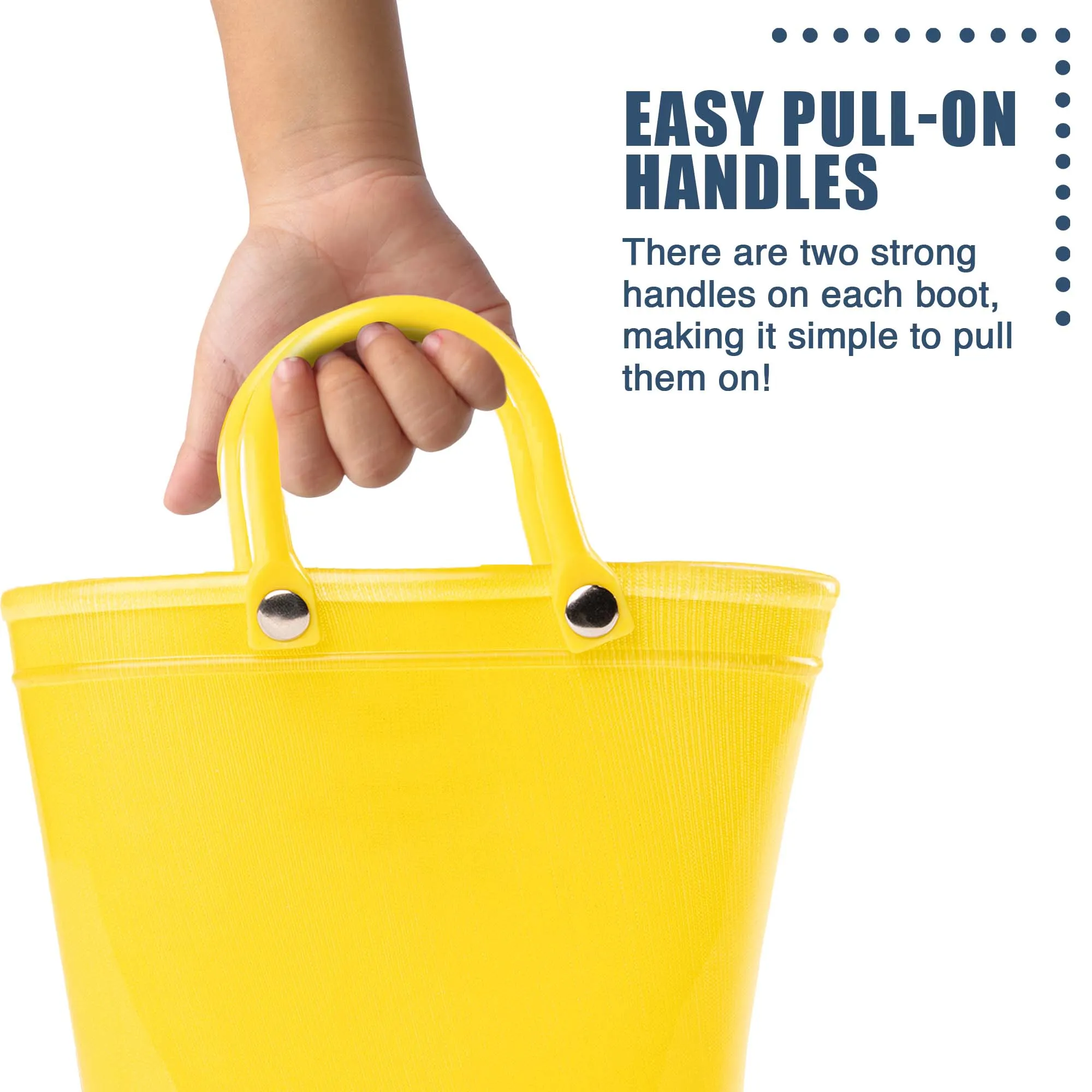 Widest Cowboy Boots Norty Little Big Kids Boys Girls Waterproof PVC Rain Boots