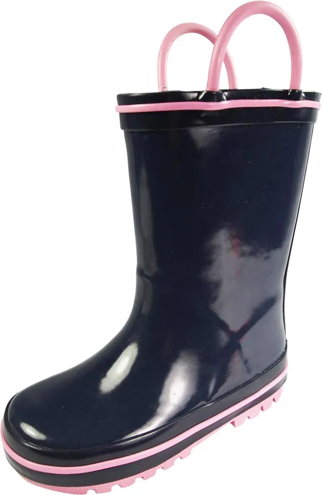 Snow And Waterproof Boots Norty Toddler Waterproof Rubber Rain Boots for Kids Children Boys and Girls