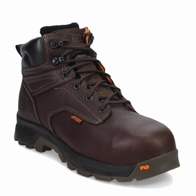 Traction Control Gear Comfortable Work Boot Men's Timberland PRO, Titan EV 6in Comp Toe Waterproof Boot