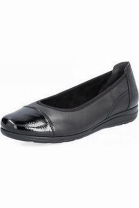 Effortless Motion Skip Step Rieker ladies Shoes L9351 -00 Black
