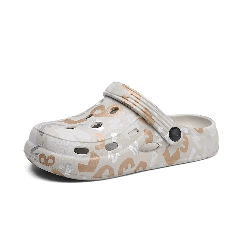 Asics Retro Running Shoes Fashion Children Shoes Boys Girls Slippers Cute Garden Shoes Sandals for Kids EVA Lightweight Waterproof Boy Sandal Clogs