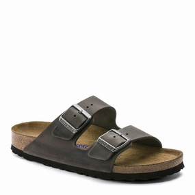 Women's Birkenstock, Arizona Soft Footbed Sandal - Regular Fit Stable Fit Slides