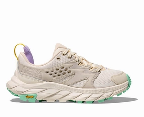 Training Footwear Hoka Women's Anacapa Breeze Low - ALABASTER / MINT FLUORITE (ATF)