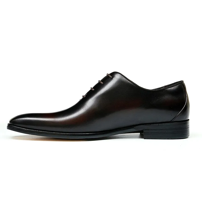 Ostranuxe Event Lace Derbys Dress Shoes To Wear With A Suit