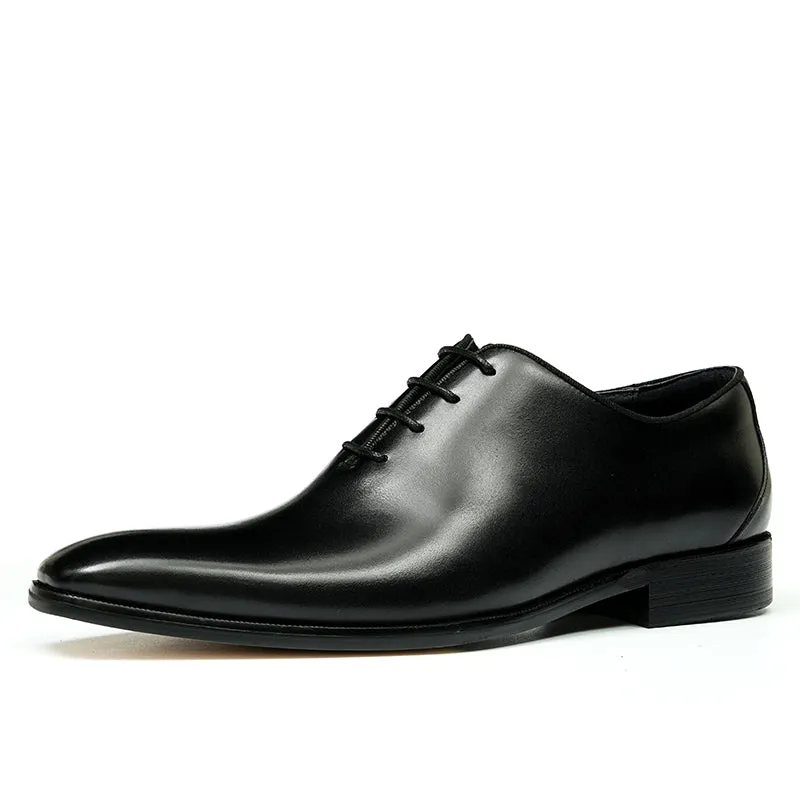 Ostranuxe Event Lace Derbys Metal Tip Dress Shoes