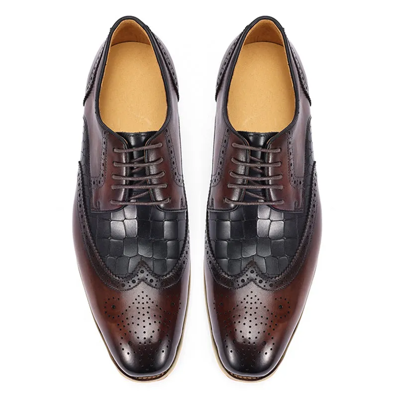 Ostranuxe Lace-Up Classics Best Dress Shoes For Bad Knees
