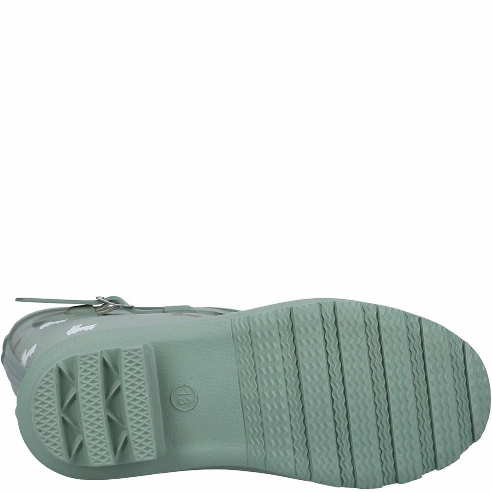 Cotswold Farmyard Junior Wellington Bold Heel