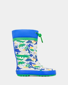 Puddles Blue/Green Rugged Function Year Round