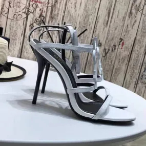 Shaun Slippers OYS7 Slippers 10.5CM High heels women size 35-41 leather shoes