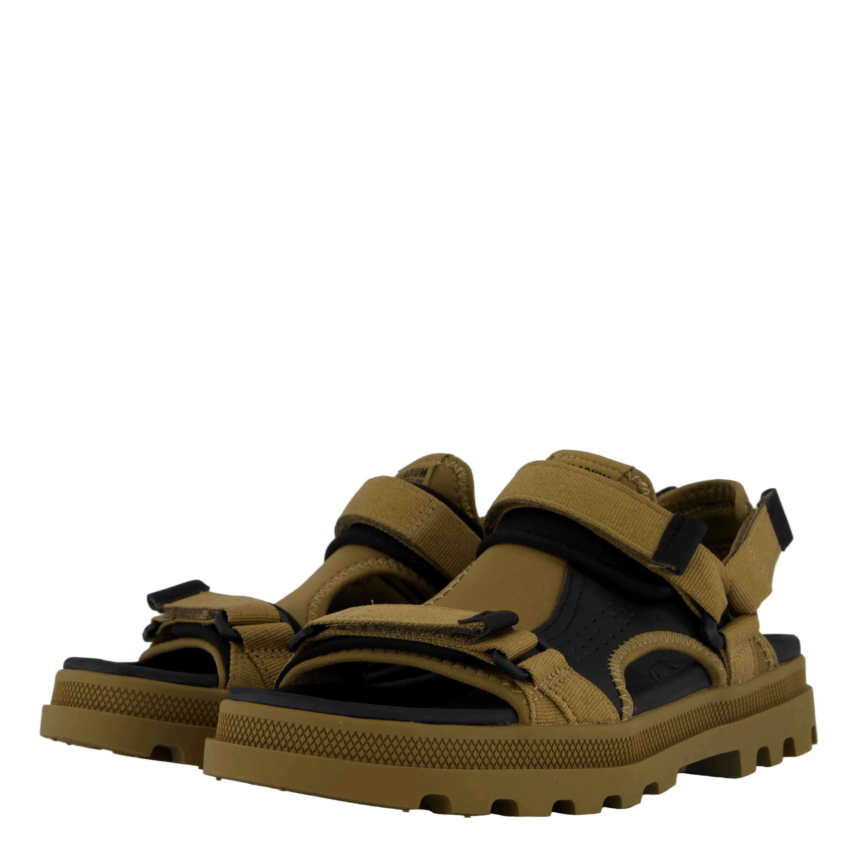 Slippers Brand With Nut Logo Palladune Og Sport Olive