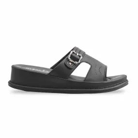 Black Formal Slipper PU0495 Bob Timberlake Slippers