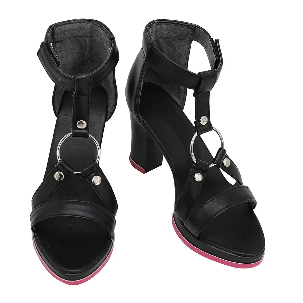 Fate/Grand Order Jeanne dArc Alter Halloween Costumes Accessory Custom Made Cosplay Shoes Boots Adidas Fold Over Shoes