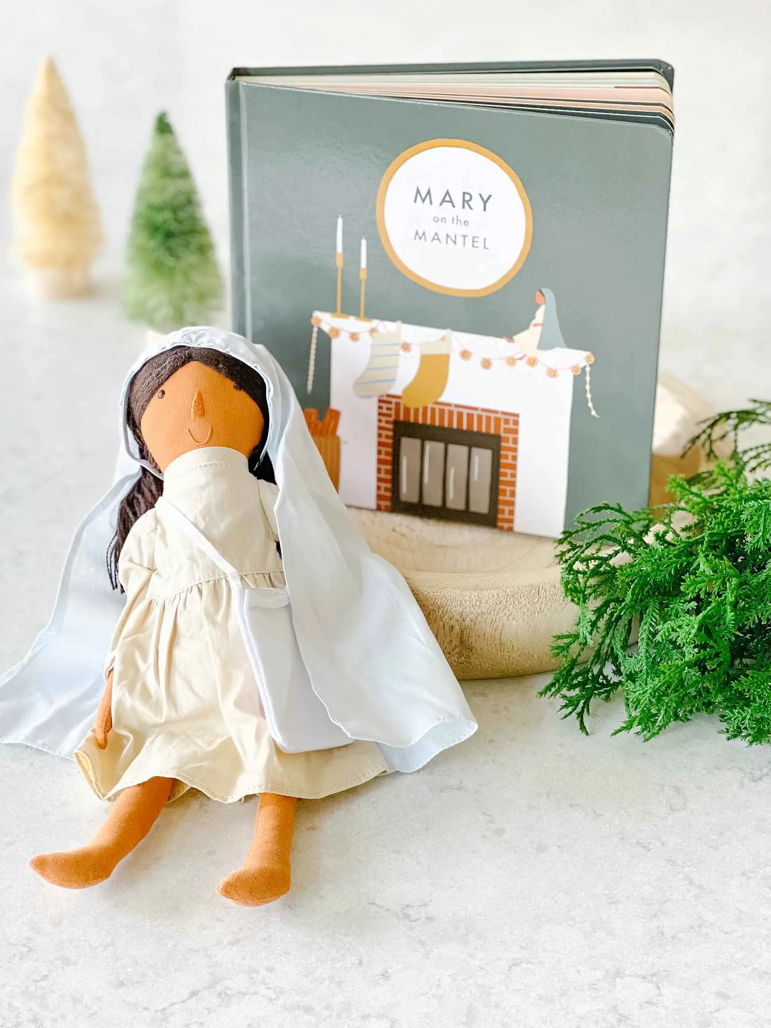 Mary on the Mantel Full Set Suede Heeled Boots