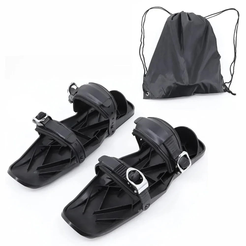 Adidas Shoes On Sale Black Mini Ski Skates Snow Shoes: Portable Adjustable Bindings