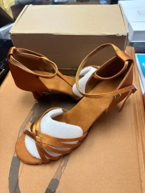 Ichigo Shoes Asics Brand new Women SatinBallroom Dance Shoes LatinSalsa Performance DanceShoes
