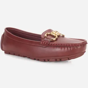 Womens "KITTO" Flat Comfy Slide In Moccasins Bottom Shoes Flats