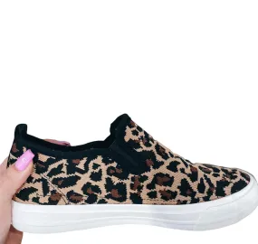 Very G - Women's So Fly Leopard Slip On Sneakers Wonder Sneakers