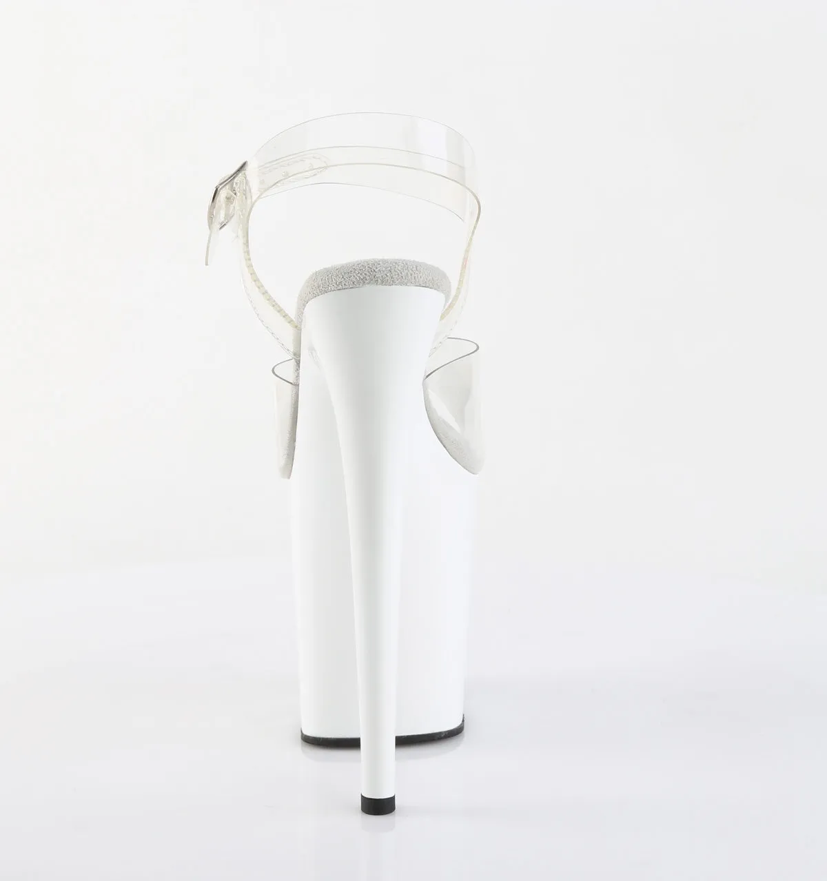 FLAMINGO-808 Pleaser Clear/White Sexy Platform Shoes (Pole Dancing Heels) Discount Asics Shoes