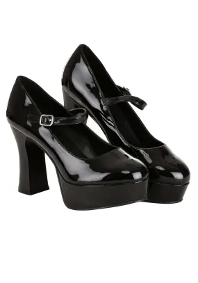 Patent Faux Leather Women's Mary Jane Shoes Patent Leather Dress Shoe