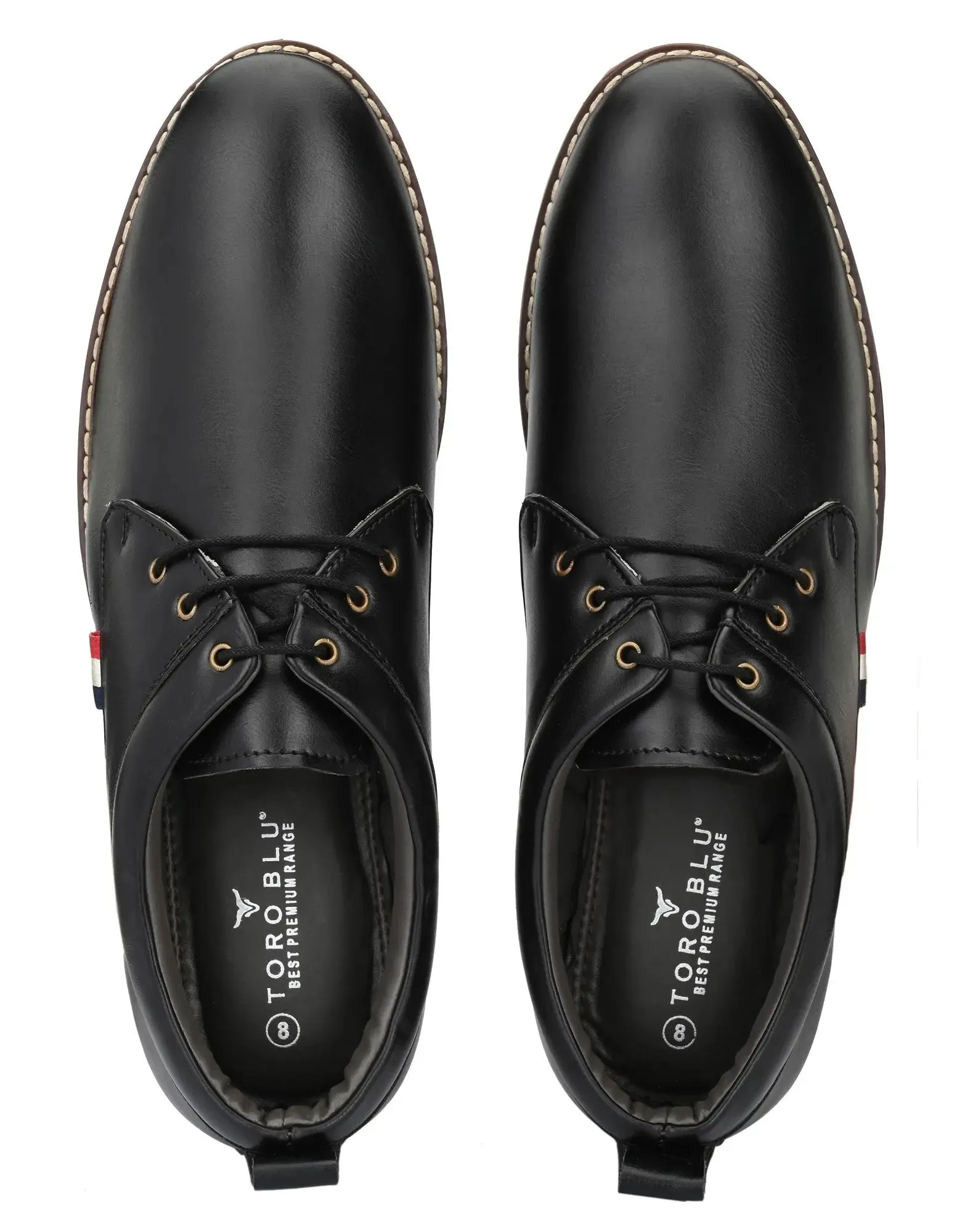 Toro Blu Men's Lace Up Formal Shoes Volcom Dress Shoes