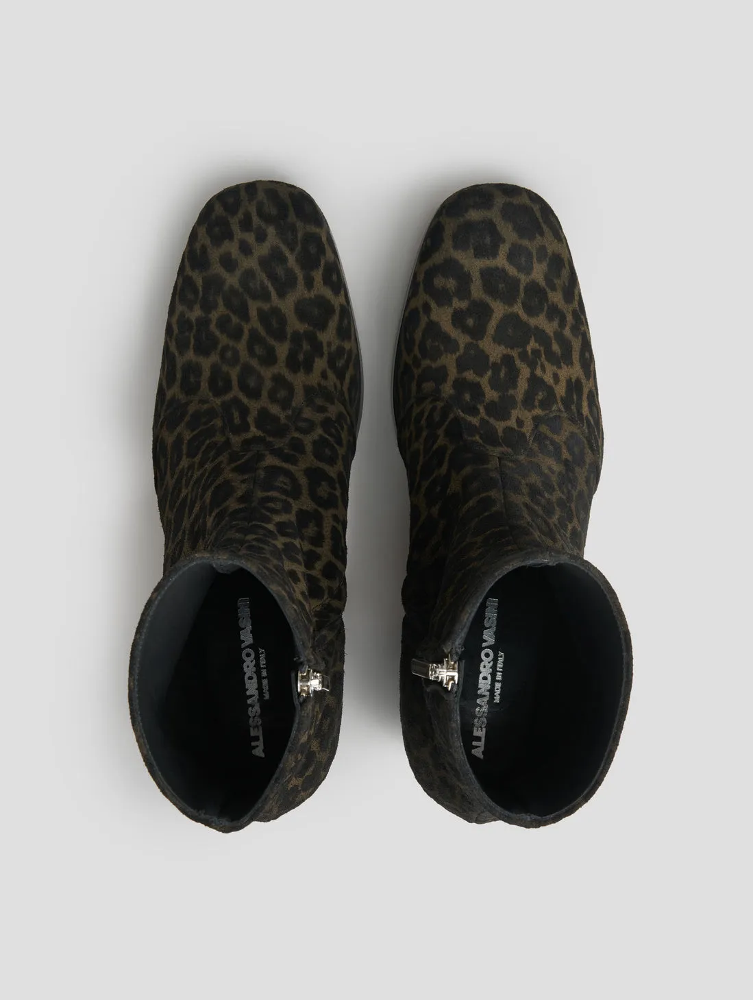RAOUL 70MM PLATFORM BOOT IN LEOPARD SUEDE Boots For Cheap