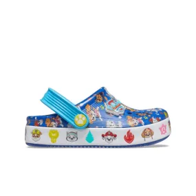 Sandals And Swords 2 Crocs Toddler Paw Patrol Off Court Clog - Blue