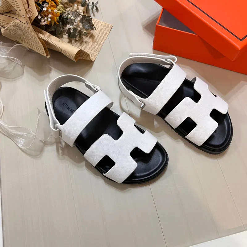 MJHS12 Leather slippers Man and Women shoes 35-45 With box Ariat Patriot Slippers