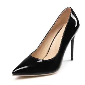 Pointed Toe Patent Leather Pumps Women Stiletto High Heels Shoes 3858 High Heels 20cm