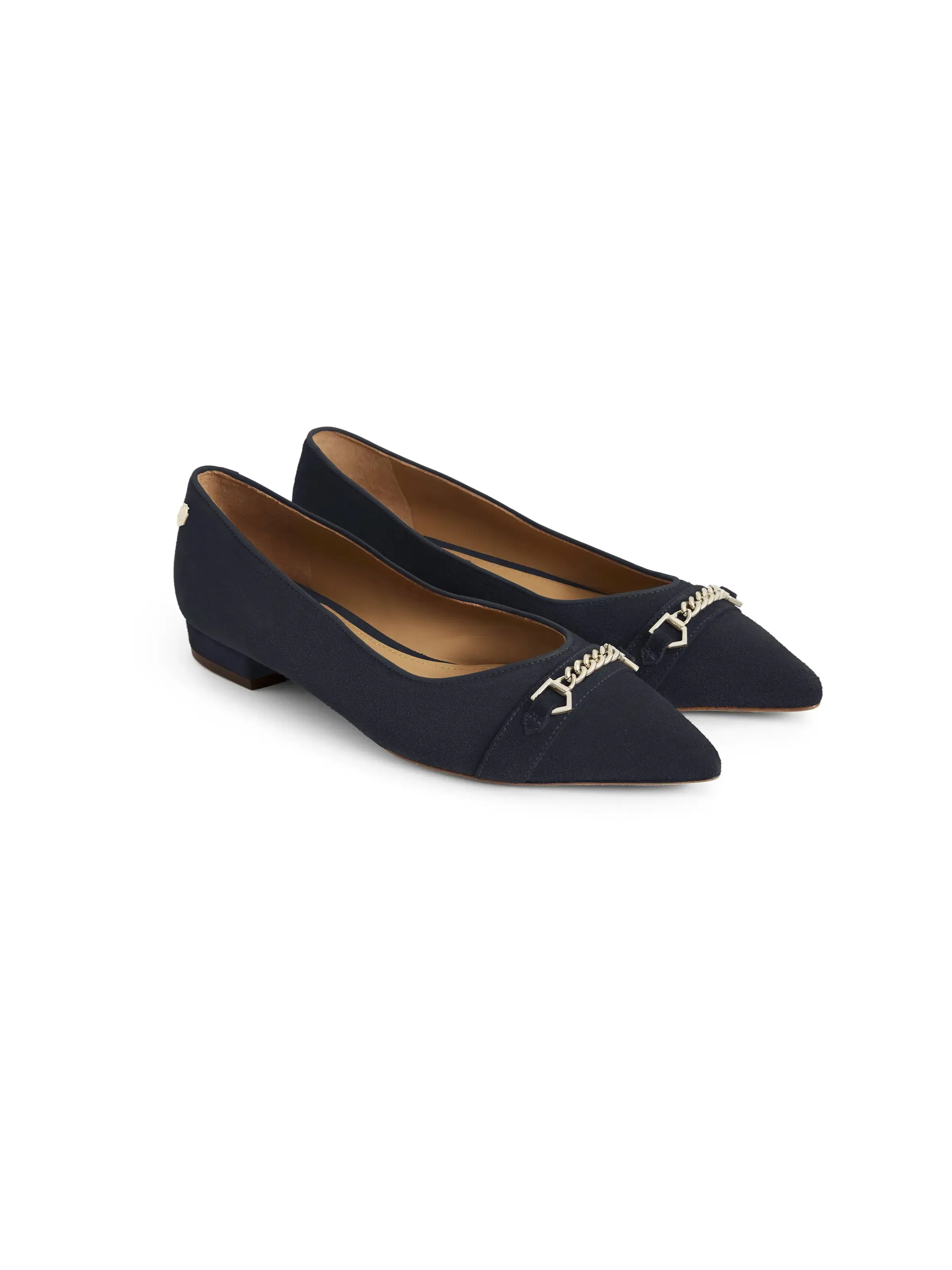 Skate Loafers Apsley Ballet Pump - Navy Suede