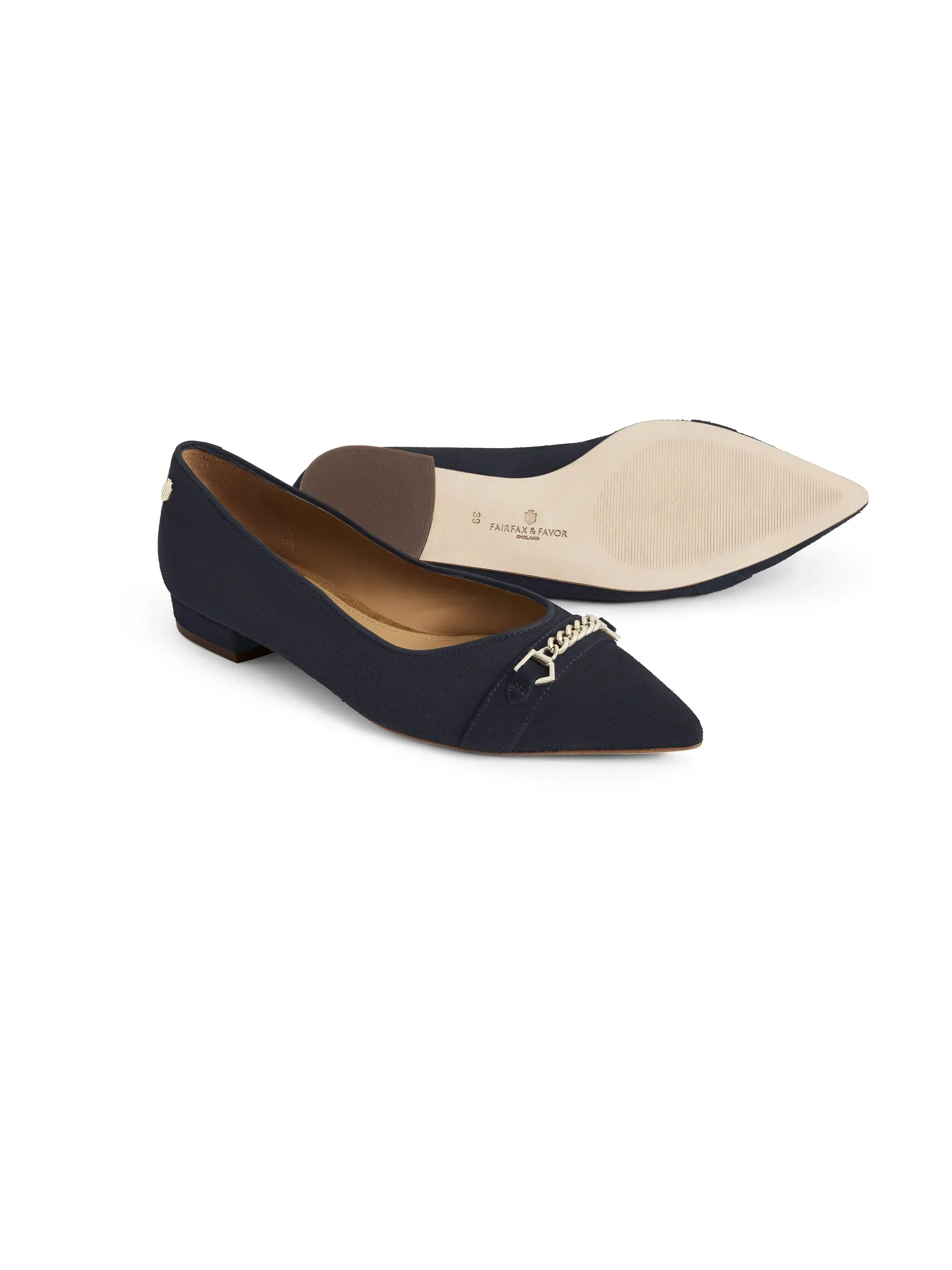 Apsley Ballet Pump - Navy Suede New Balance Loafers