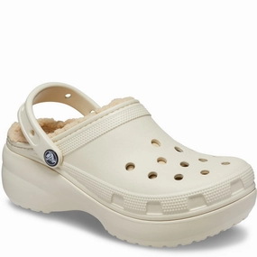 Comfy Glide Crocs Classic Platform Lined Clog