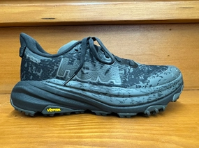 Hoka Speedgoat 6 GTX Black/Outer Orbit 1155150-BCKT & 1155770-BCKT Anti Abrasion athletes material