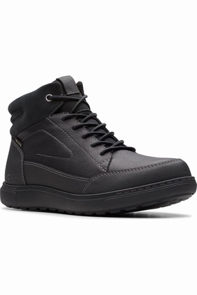 Clarks Mapstone Hi GTX waterproof in Black Popular